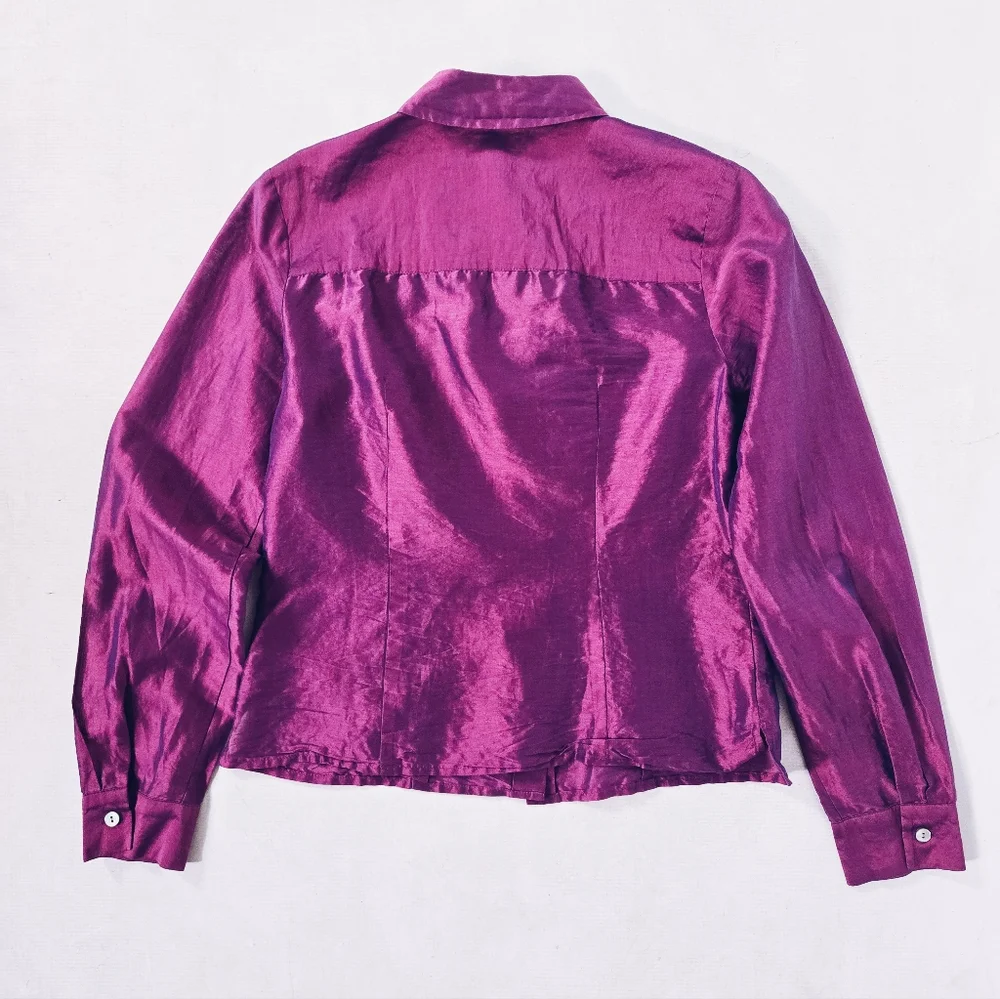Ann Taylor Silk Blend Blouse - Picture 4 of 7